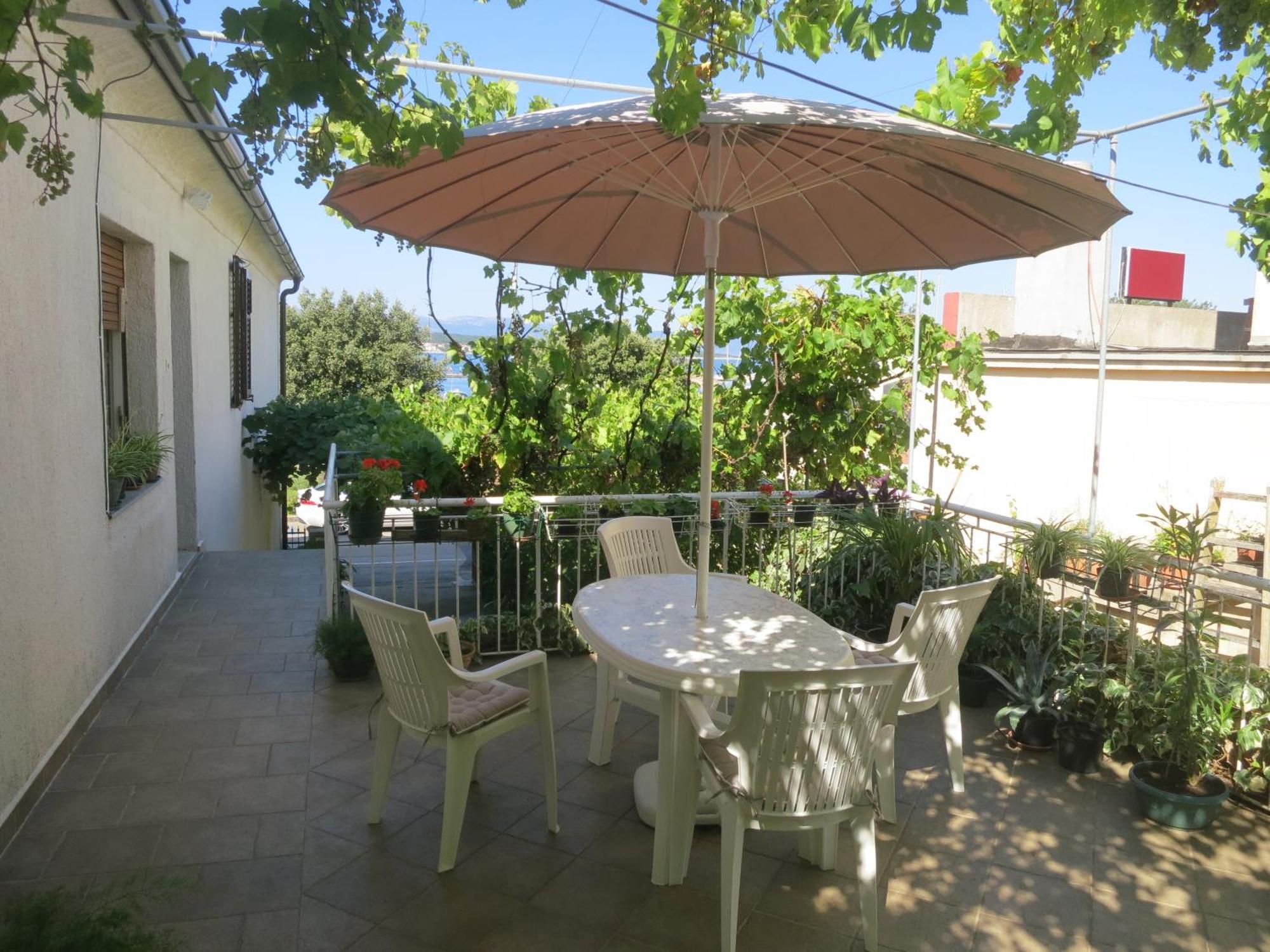 Apartment Dusan Малинска Экстерьер фото